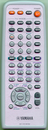 YAMAHA V8913900 DVRS100 Genuine  OEM original Remote