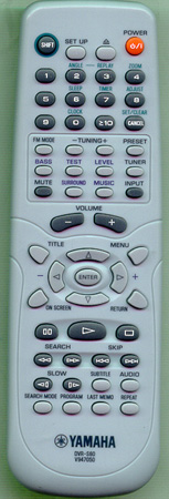 YAMAHA V9470500 DVRS60 Genuine OEM original Remote