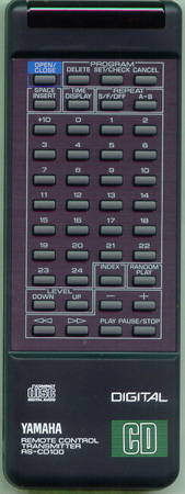 YAMAHA VC148200 RSCD100 Genuine  OEM original Remote