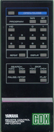 YAMAHA VE540000 RSCDX510 Genuine  OEM original Remote