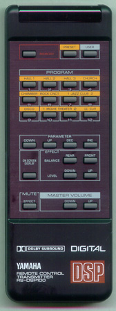 YAMAHA VF702300 RSDSP100 Genuine  OEM original Remote