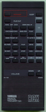 YAMAHA VG808500 VG80850 Genuine  OEM original Remote