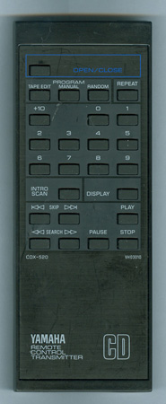 YAMAHA VH030100 CDX520 Genuine OEM original Remote