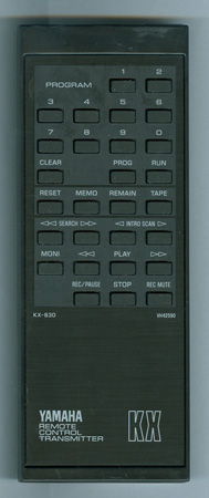 YAMAHA VH425900 KX630 Genuine OEM original Remote