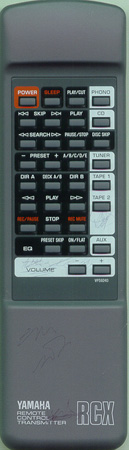 YAMAHA VP592400 VP59240 Genuine OEM original Remote