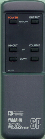 YAMAHA VQ175500 VQ17550 Genuine OEM original Remote