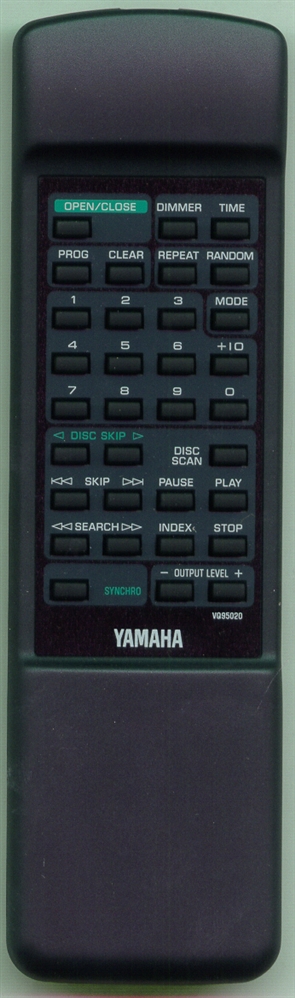 YAMAHA VQ950200 VQ95020 Refurbished Genuine OEM Original Remote