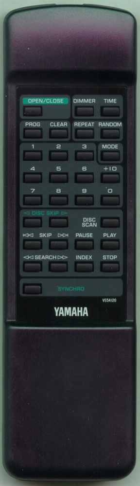 YAMAHA VS541200 VS54120 Refurbished Genuine OEM Original Remote