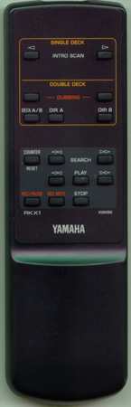 YAMAHA VU643800 RKX1 Genuine  OEM original Remote
