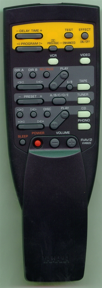 YAMAHA VV486200 RAV2 Refurbished Genuine OEM Original Remote