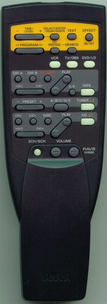 YAMAHA VV486600 RAV6 Refurbished Genuine OEM Original Remote