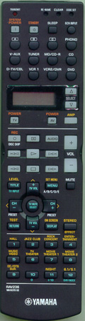 YAMAHA WA163700 RAV236 Genuine  OEM original Remote