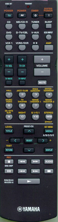 YAMAHA WA163900 RAV244 Genuine  OEM original Remote
