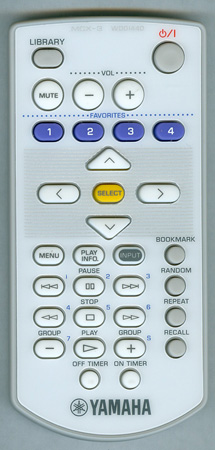 YAMAHA WD014400 MCX3 Genuine OEM original Remote