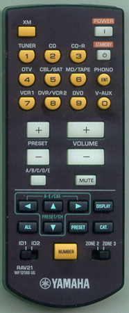 YAMAHA WF121800 RAV21 Genuine OEM original Remote
