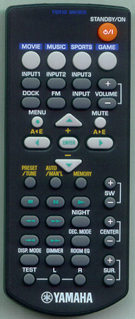 YAMAHA WM165100 FSR10 Genuine  OEM original Remote