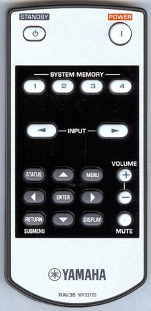YAMAHA WP337200 RAV36 Genuine OEM original Remote