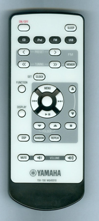 YAMAHA WQ455100 TSX130 Genuine OEM original Remote