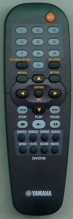 YAMAHA AAX77800 DVD13 Genuine OEM original Remote