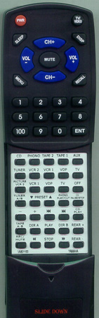 YAMAHA VA801100 RSAVC50 replacement Redi Remote
