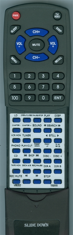 YAMAHA VI660500 VI66050 replacement Redi Remote