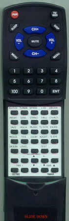 YAMAHA WB679600 RAV228 replacement Redi Remote