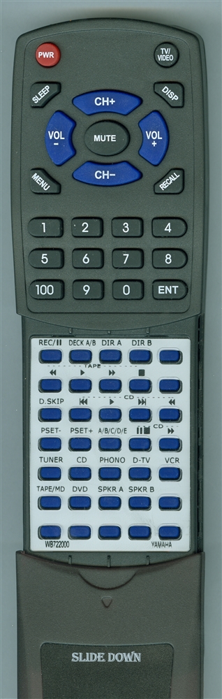 YAMAHA WB722000 RAX14 replacement Redi Remote