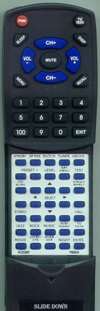 YAMAHA WC632900 RAV270 replacement Redi Remote