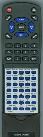 YAMAHA WF365600 RAV358 replacement Redi Remote