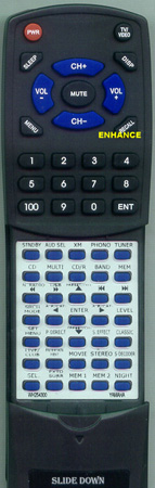 YAMAHA WH254300 RAV362 replacement Redi Remote