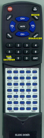 YAMAHA WK480500 RAV367 replacement Redi Remote