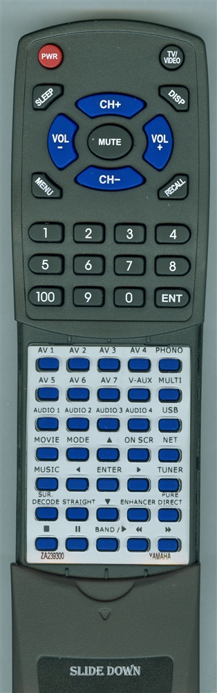 YAMAHA ZA239300 RAV483 replacement Redi Remote