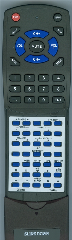 YAMAHA ZU492600 RAX33 replacement Redi Remote