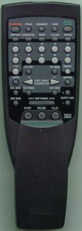 YAMAHA V3022500 CDC3 Genuine  OEM original Remote