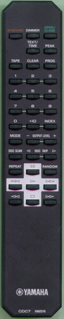 YAMAHA V6625700 CDC7 Genuine  OEM original Remote