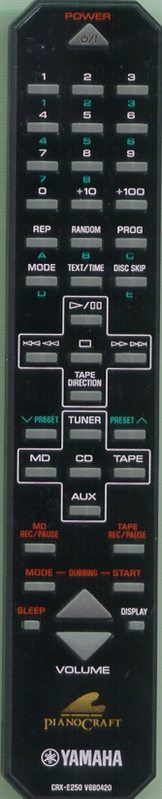 YAMAHA V6804200 CRX-E250 Genuine OEM original Remote