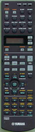 YAMAHA V7545800 RAV230 Genuine OEM original Remote