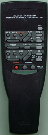 YAMAHA VY755700 RAX5 Genuine OEM original Remote
