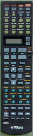 YAMAHA WE887200 RAV354 Genuine OEM original Remote