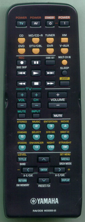 YAMAHA WG503000 RAV308 Genuine OEM original Remote
