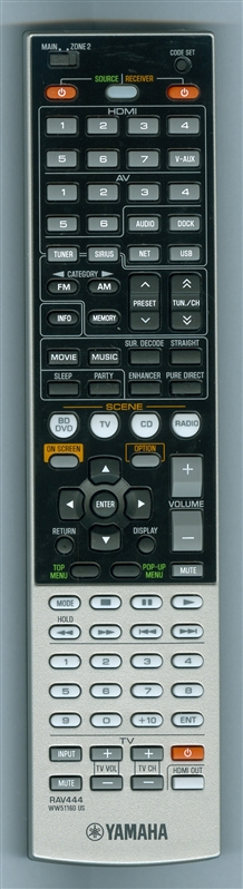 YAMAHA WW511600 RAV444 Genuine OEM original Remote