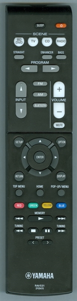 YAMAHA ZP354700 RAV531 Genuine OEM original Remote