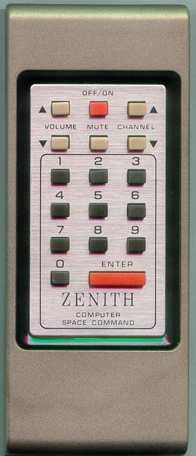 ZENITH 124-00063-01 12463 Refurbished Genuine OEM Original Remote