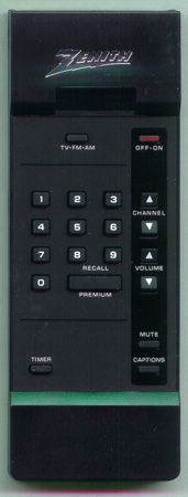 ZENITH 124-00157-17 Genuine  OEM original Remote