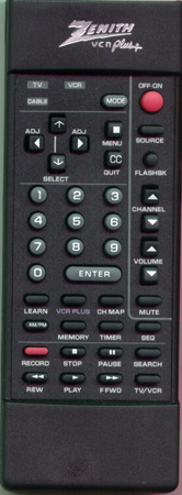 ZENITH 124-00191-05 MBR3429 Genuine OEM original Remote