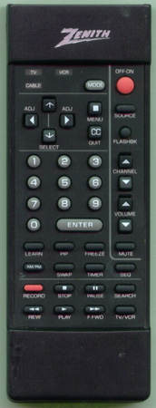 ZENITH 124-00191-13A Genuine  OEM original Remote