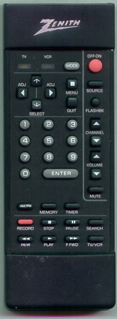 ZENITH 124-00192-01 Genuine  OEM original Remote