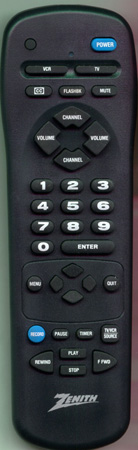 ZENITH 124-00201-01 SC3830 Genuine  OEM original Remote