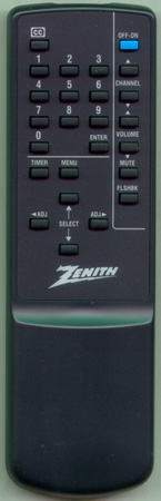 ZENITH 124-00206-01 SC3490 Genuine  OEM original Remote