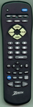 ZENITH 124-00212-03 MBR3455 Genuine  OEM original Remote
